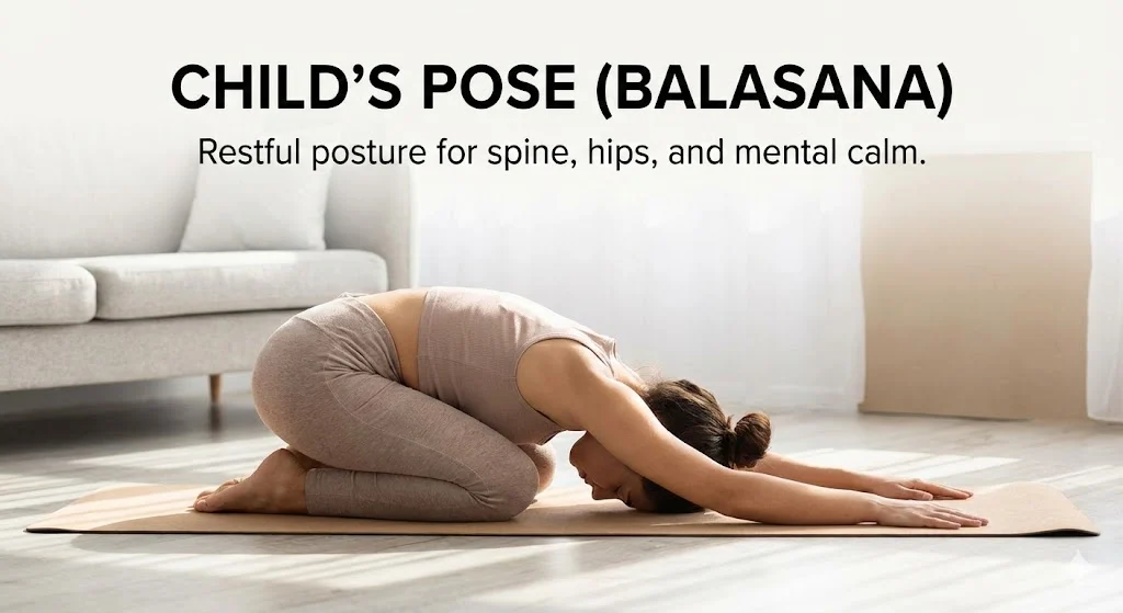 Child’s Pose (Balasana)