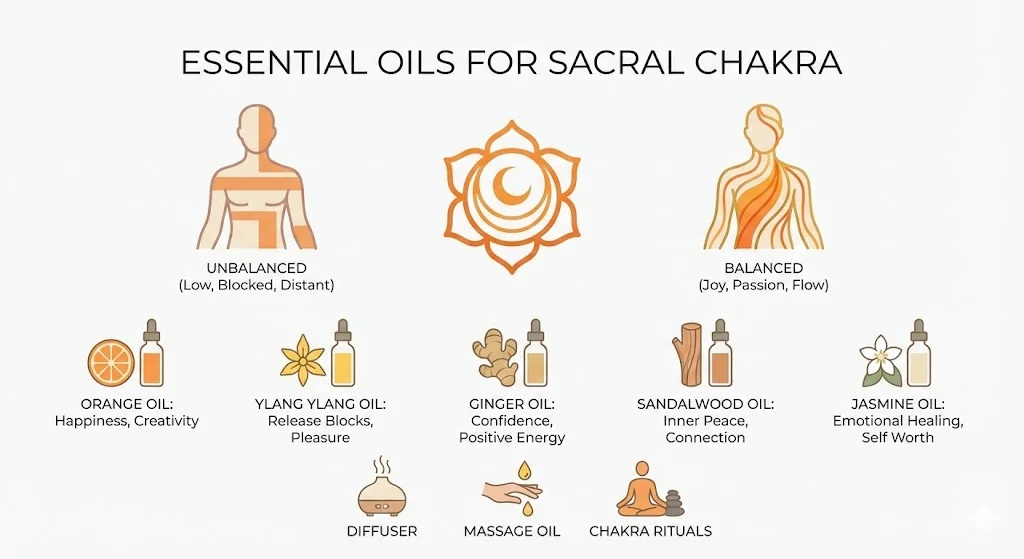 Essential Oils For Sacral Chakra