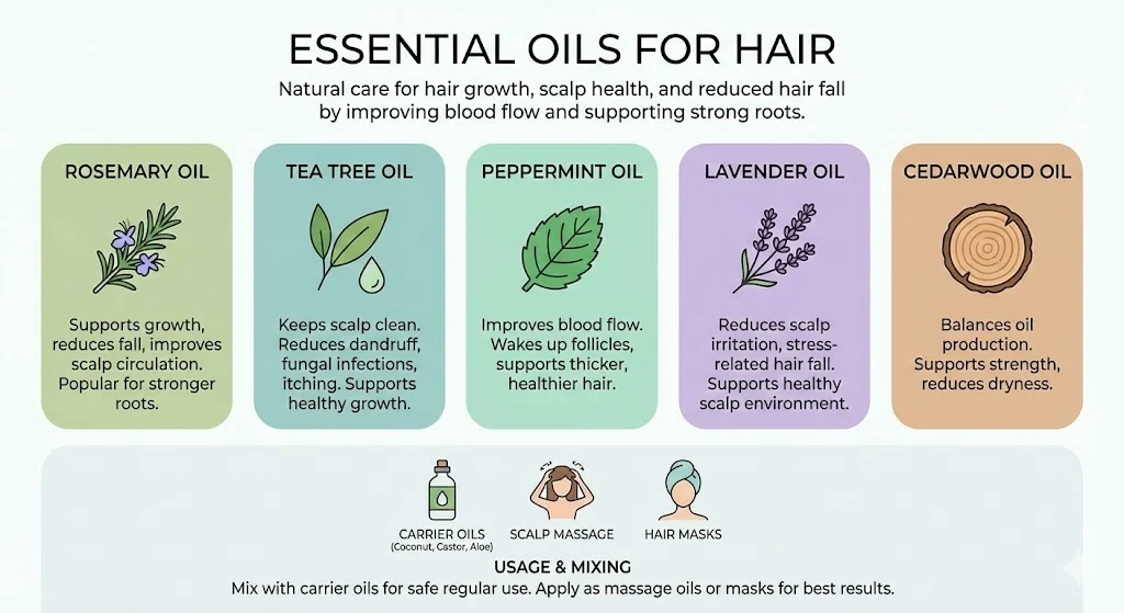 Essential Oils For Hair