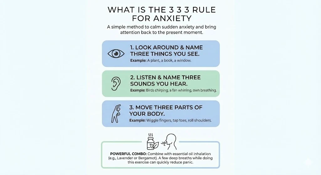 What Is The 3 3 3 Rule For Anxiety?