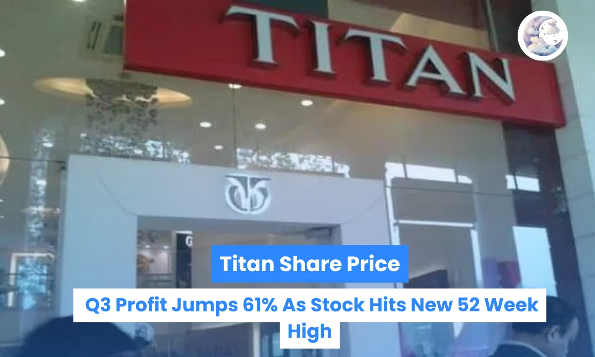 Titan Share Price: Q3 Profit Jumps 61% As Stock Hits New 52 Week High