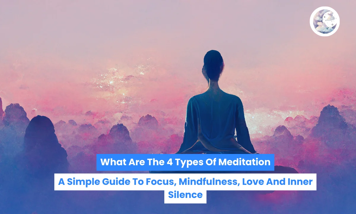 What Are The 4 Types Of Meditation: A Simple Guide To Focus, Mindfulness, Love And Inner Silence