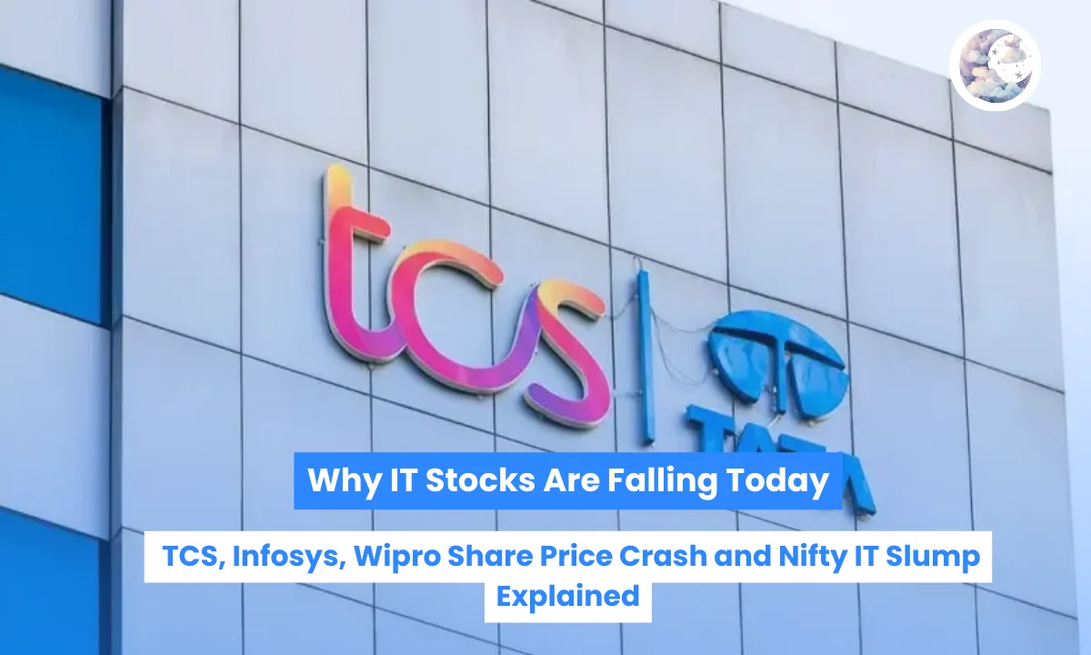 Why IT Stocks Are Falling Today: TCS, Infosys, Wipro Share Price Crash and Nifty IT Slump Explained