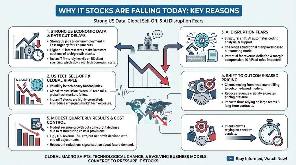 Why IT Stocks Are Falling Today: Key Reasons