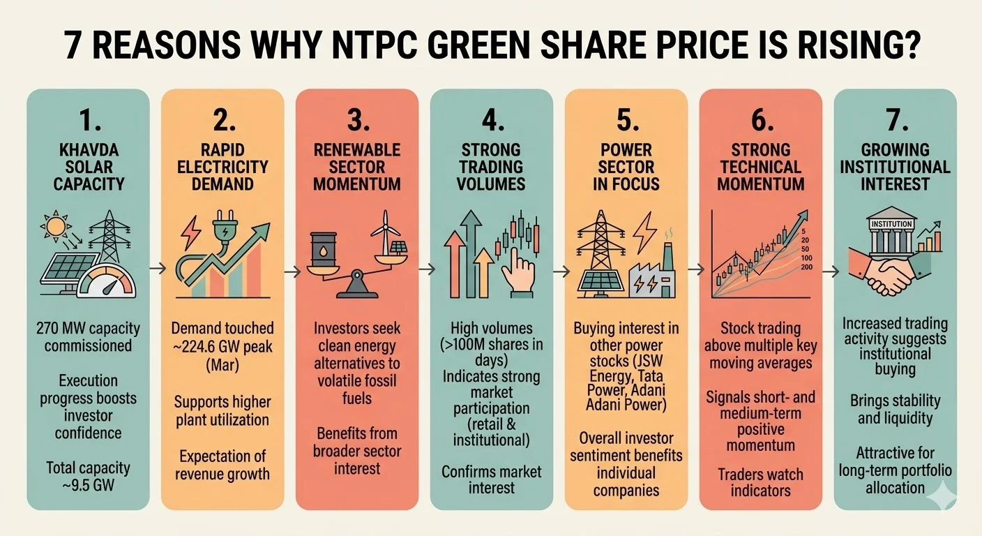 7 Reasons Why NTPC Green Share Price Is Rising?