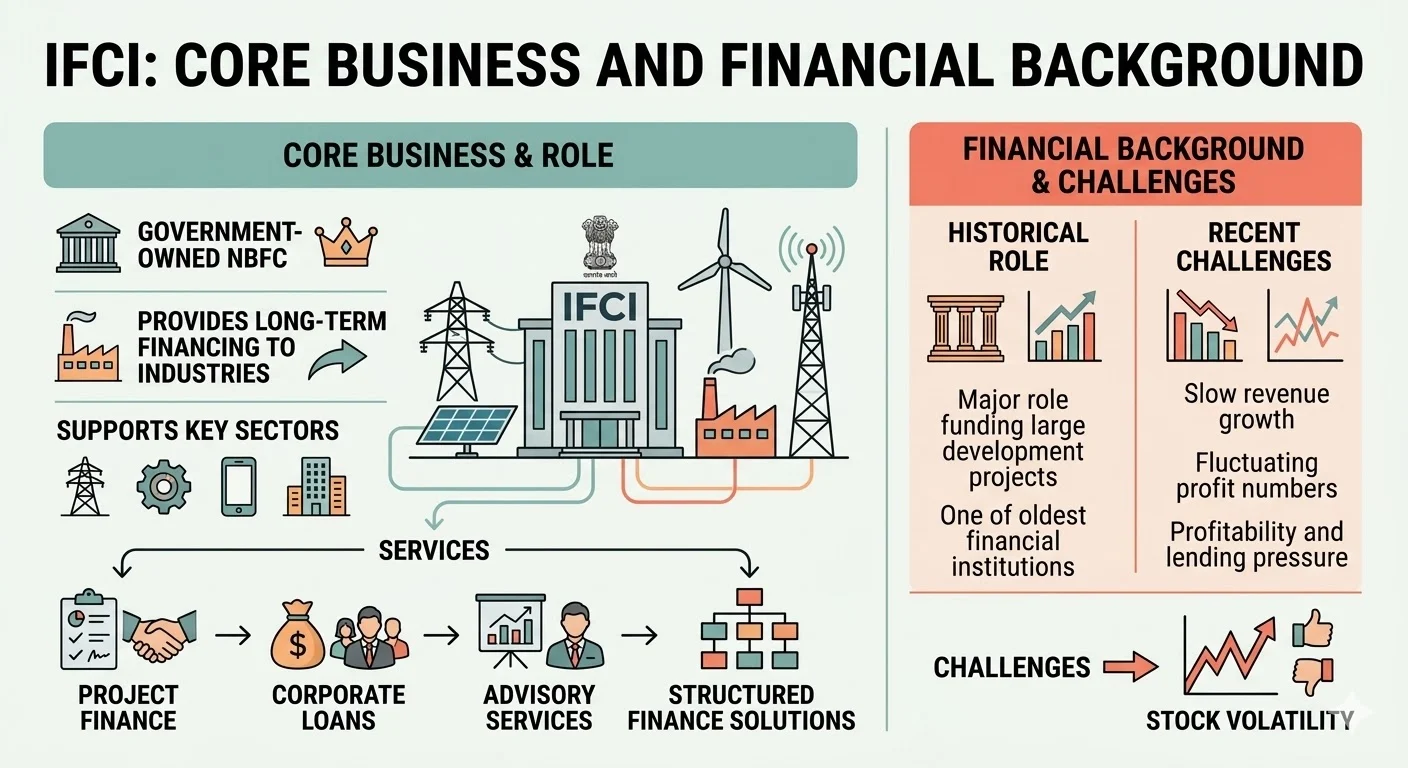 IFCI Core Business & Financial Background