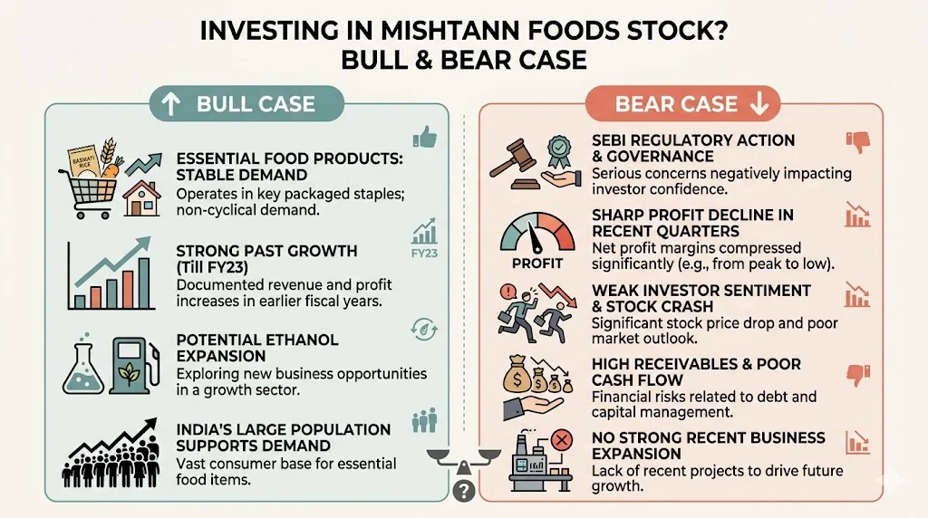 Is Mishtann Foods Stock Good To Buy (Bull case & Bear case)