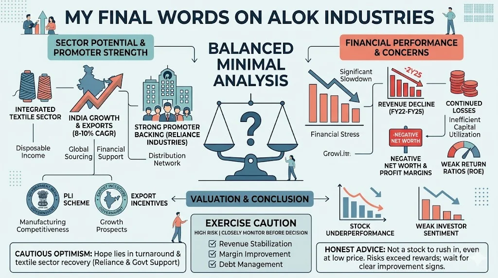 My Final Words On Alok Industries