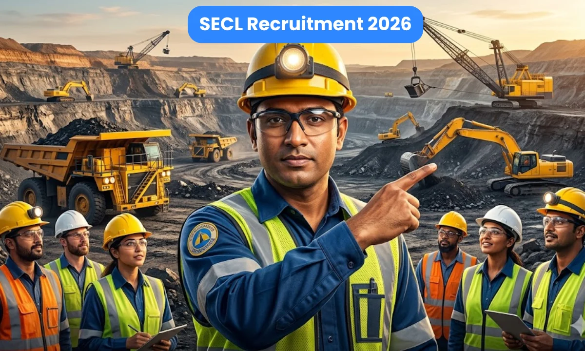 SECL Recruitment 2026: Complete Guide to 1055 Mining Sirdar, Assistant Foreman Posts – Apply Online, Official Website, and Selection Process